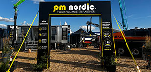 The swedisch Putzmeister dealer PM Nordic makes its trade fair debut at Elmia Lastbil 2026